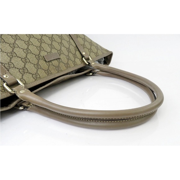 Gucci Brown Monogram Tote - Picture 7 of 14